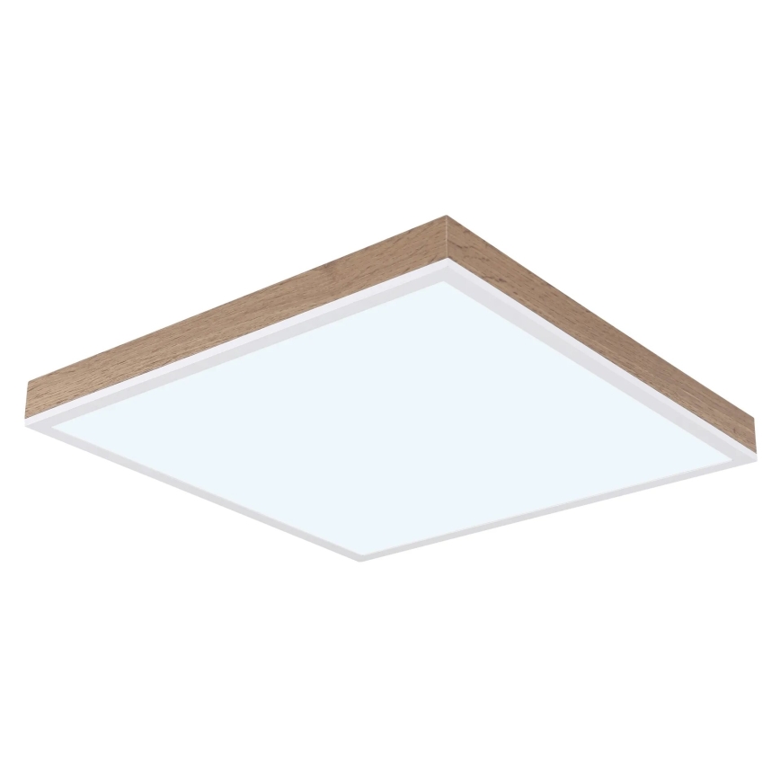 Globo - LED Hämardatav laevalgusti LED/24W/230V 2700-6500K + kaugjuhtimispult pruun/valge