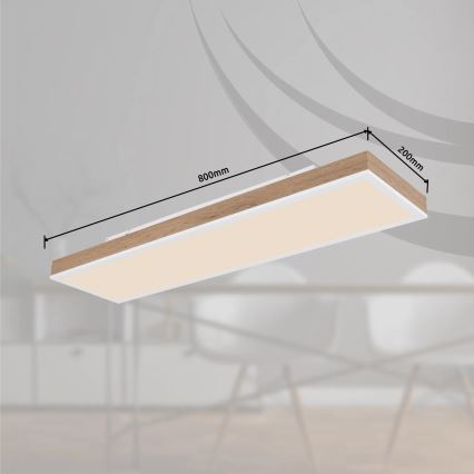 Globo - hämardatav LED-laevalgusti LED/24W/230V 2700-6500K 20x80 cm + kaugjuhtimispult