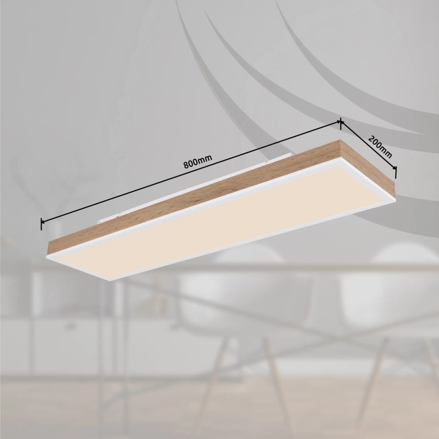 Globo - hämardatav LED-laevalgusti LED/24W/230V 2700-6500K 20x80 cm + kaugjuhtimispult