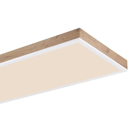 Globo - LED hämardatav laevalgusti LED/36W/230V 2700-6500K pruun/valge + kaugjuhtimispult