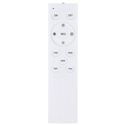 Globo - LED Hämardatav laevalgusti LED/36W/230V 2700-6500K + kaugjuhtimispult pruun/valge