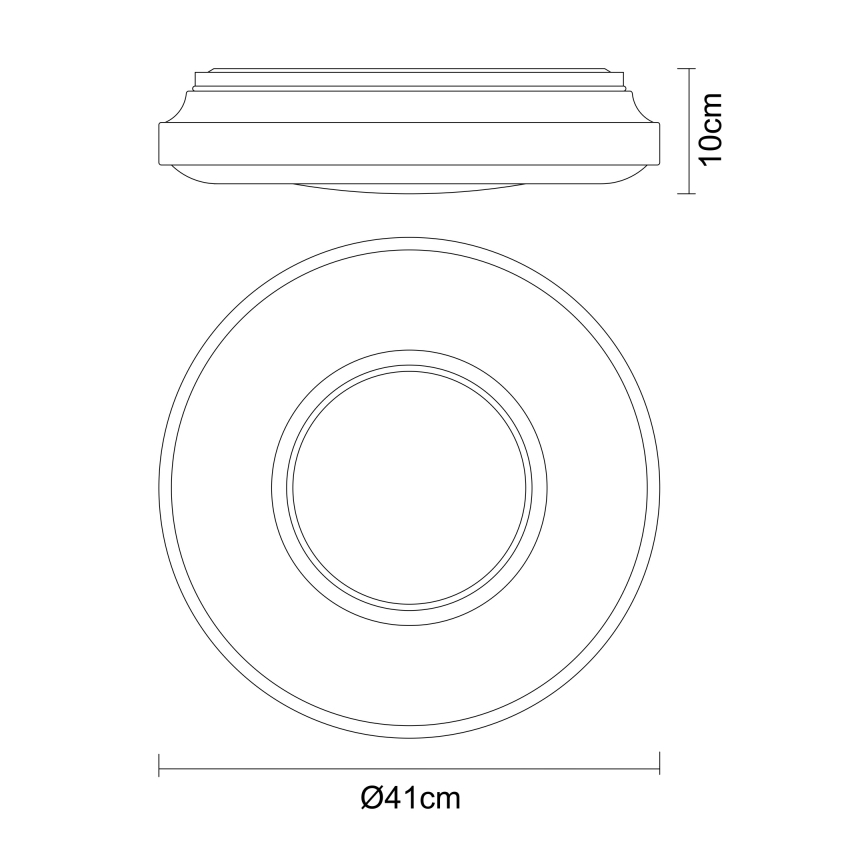 Globo - LED Laevalgusti LED/24W/230V