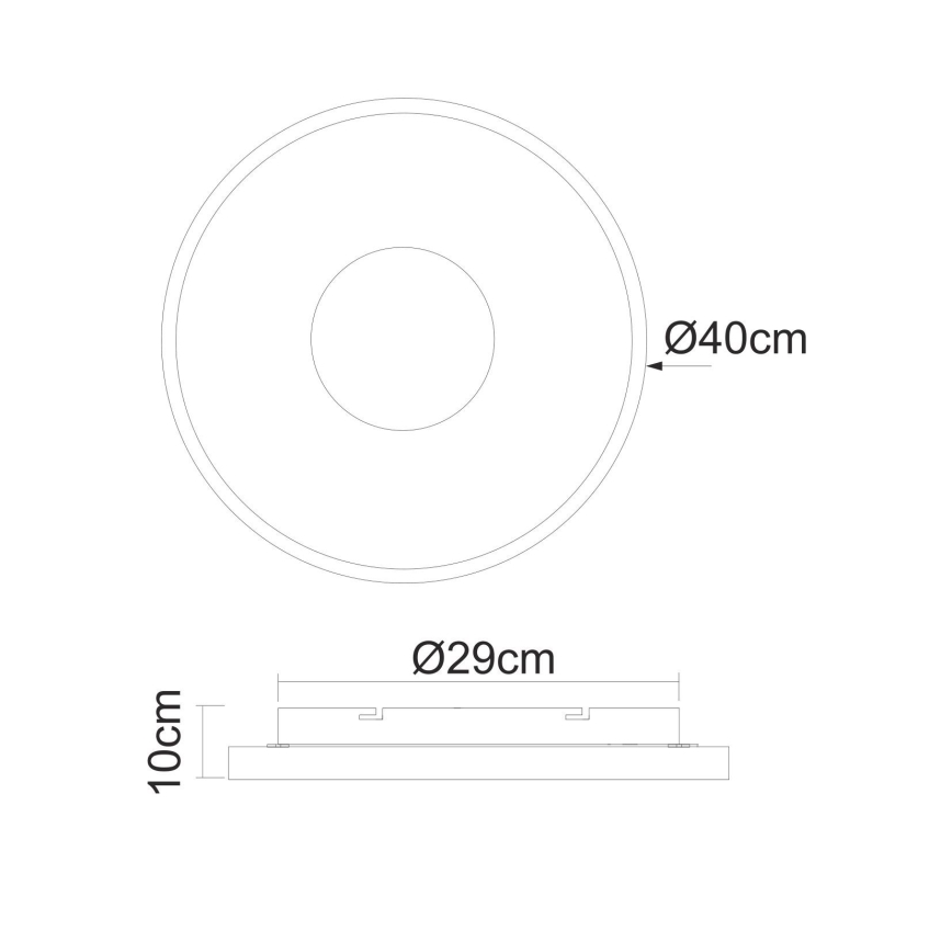 Globo - LED Hämardatav laevalgusti LED/30W/230V + kaugjuhtimispult
