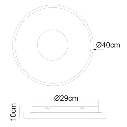 Globo - LED Hämardatav laevalgusti LED/30W/230V 2700-6000K + kaugjuhtimispult