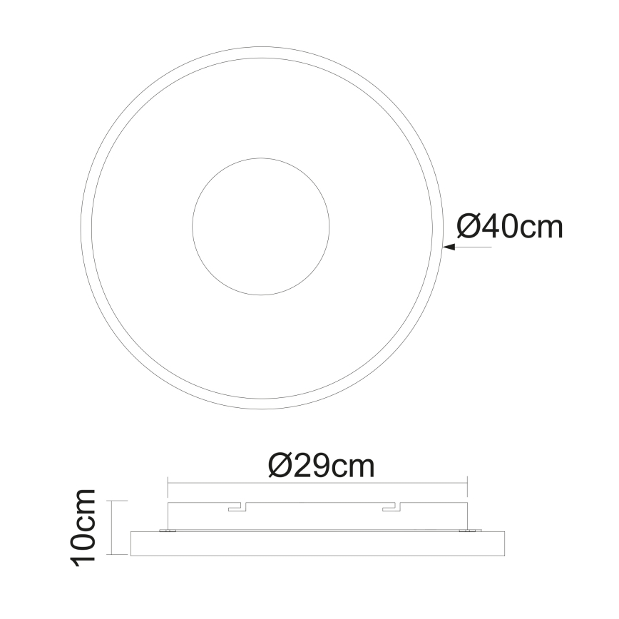 Globo - LED Hämardatav laevalgusti LED/30W/230V 2700-6000K + kaugjuhtimispult