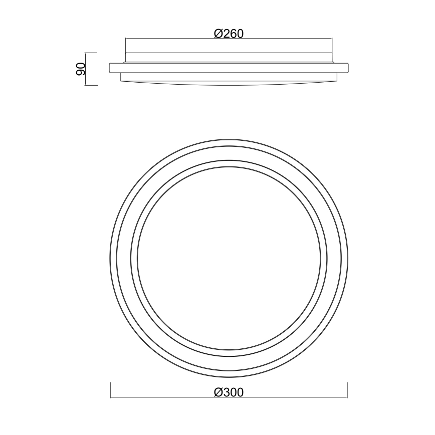 Globo - LED Vannitoavalgusti koos anduriga LED/18W/230V IP44