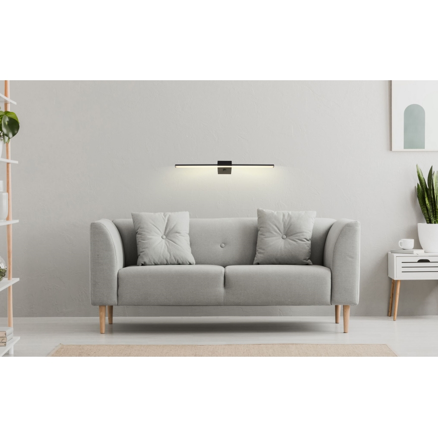 Globo - LED Peeglivalgustus LED/12W/230V 61,5 cm must