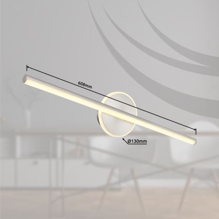 Globo - LED Peeglivalgustus vannituppa LED/10W/230V 60,8 cm IP44 läikiv kroom