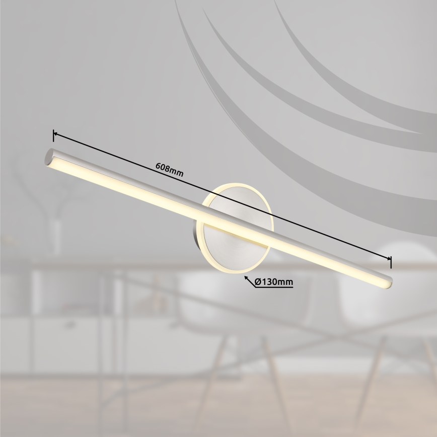 Globo - LED Peeglivalgustus vannituppa LED/10W/230V 60,8 cm IP44 läikiv kroom