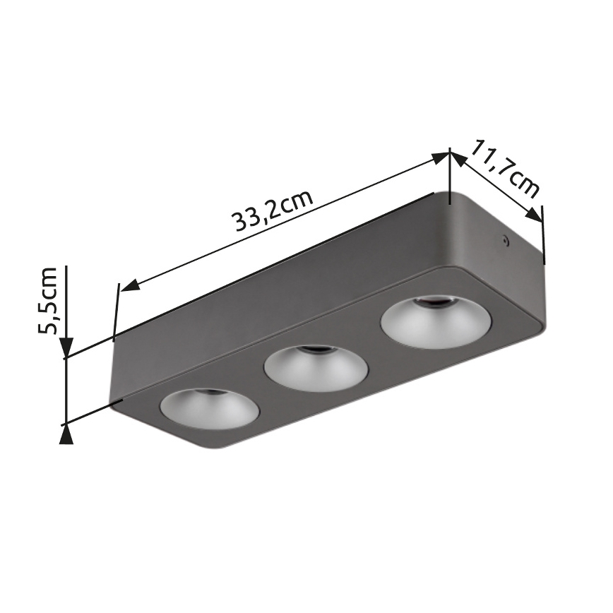 Globo - LED Laevalgusti LED/14W/230V 11,7x33,2 cm
