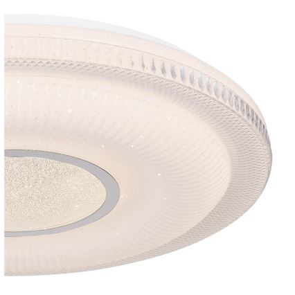 Globo - LED Hämardatav laevalgusti LED/30W/230V 3000-6500K d. 50 cm valge Wi-Fi Tuya + kaugjuhtimispult