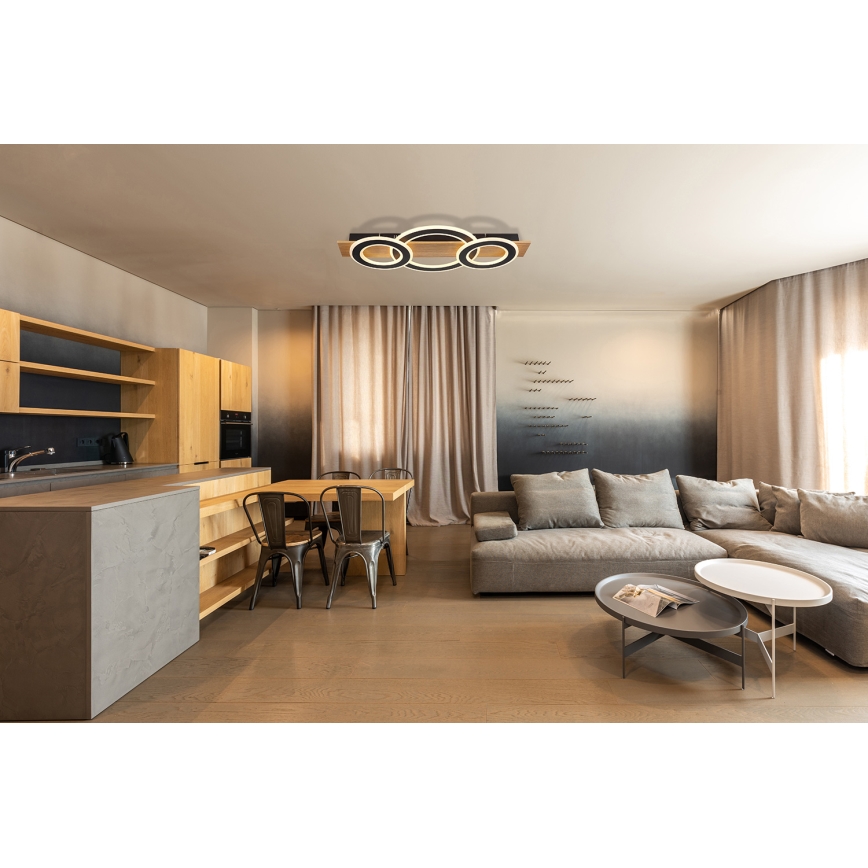 Globo - LED Laevalgusti LED/50W/230V pruun
