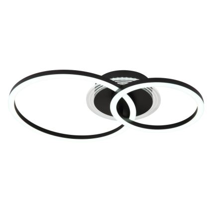Globo - LED Laevalgusti LED/30W/230V 2700/4500/6500K d. 33x50 cm must