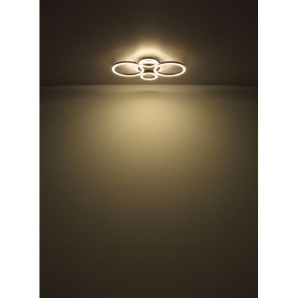 Globo - LED laelamp LED/40W/230V 2700/4500/6500K läbimõõt 35,5x53 cm must