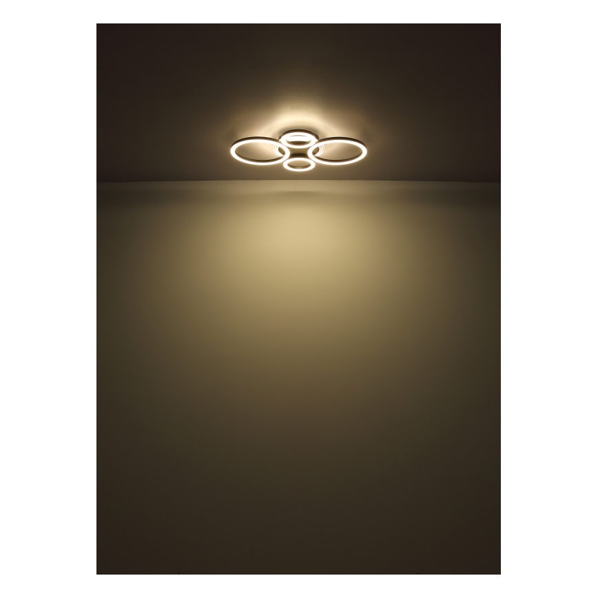 Globo - LED laelamp LED/40W/230V 2700/4500/6500K läbimõõt 35,5x53 cm must