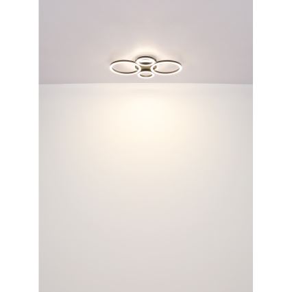 Globo - LED laelamp LED/40W/230V 2700/4500/6500K läbimõõt 35,5x53 cm must