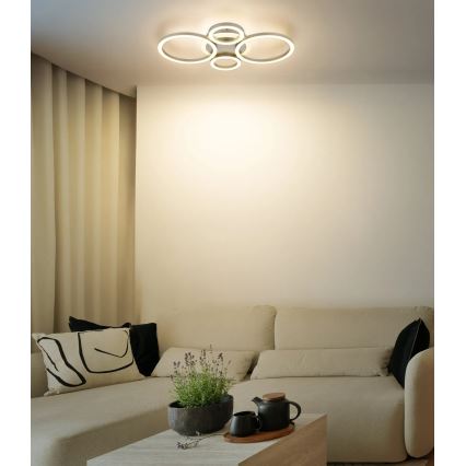 Globo - LED laelamp LED/40W/230V 2700/4500/6500K läbimõõt 35,5x53 cm messing