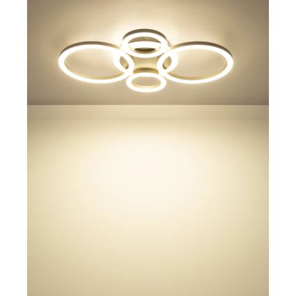 Globo - LED laelamp LED/40W/230V 2700/4500/6500K läbimõõt 35,5x53 cm messing
