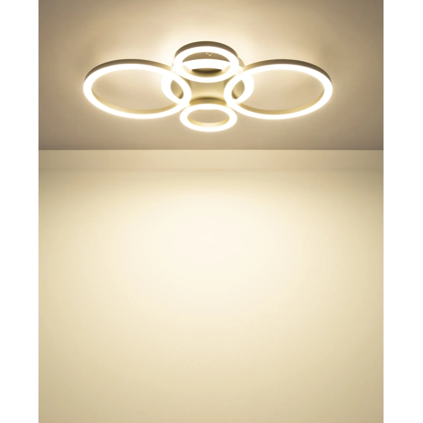 Globo - LED laelamp LED/40W/230V 2700/4500/6500K läbimõõt 35,5x53 cm messing