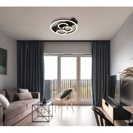Globo - LED Hämardatav laevalgusti LED/40W/230V 2700-6500K d. 35x33 cm + kaugjuhtimispult