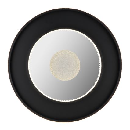 Globo - LED Hämardatav laevalgusti LED/30W/230V 2700-6500K d. 52,5 cm must + kaugjuhtimispult