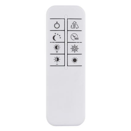 Globo - LED Hämardatav laevalgusti LED/30W/230V 2700-6500K d. 52,5 cm must + kaugjuhtimispult