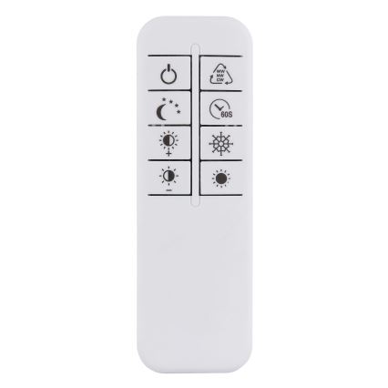 Globo - LED Hämardatav lühter LED/54W/230V 2700-6500K d. 60 cm must + kaugjuhtimispult