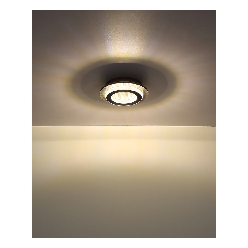 Globo - LED laevalgusti LED/12W/230V 3000/4000/6500K läbimõõt 20 cm antratsiit
