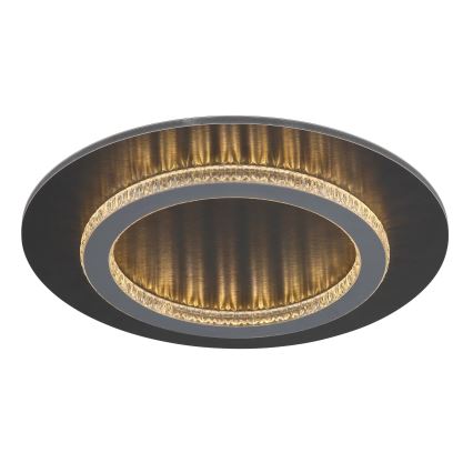Globo - LED-laelamp LED/24W/230V 3000/4000/6500K läbimõõt 35 cm antratsiit