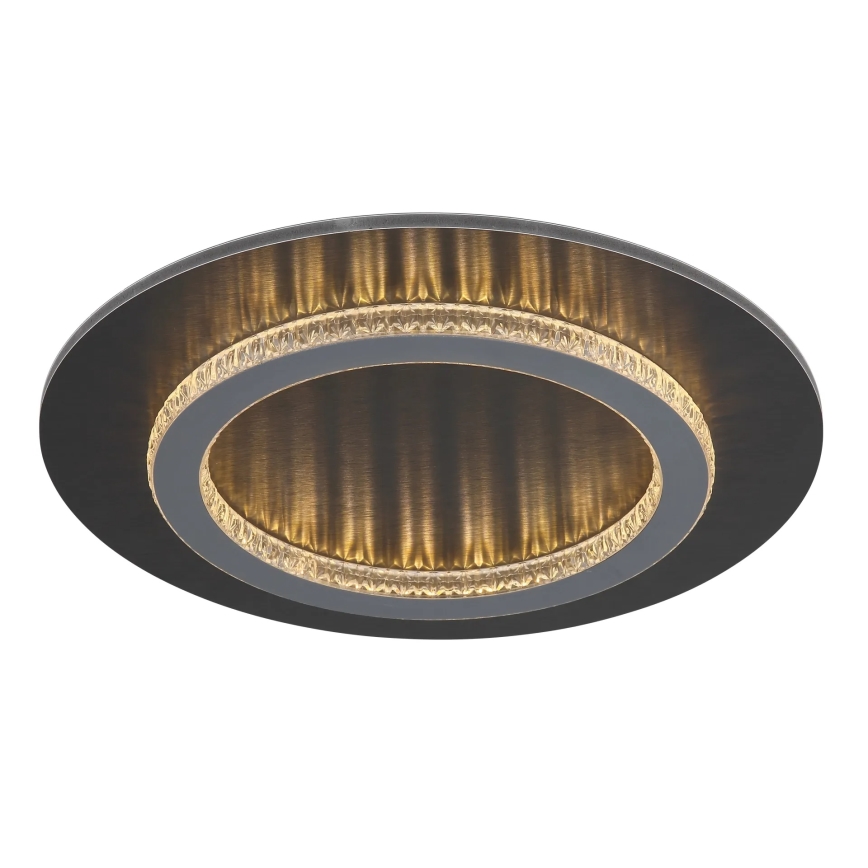 Globo - LED-laelamp LED/24W/230V 3000/4000/6500K läbimõõt 35 cm antratsiit