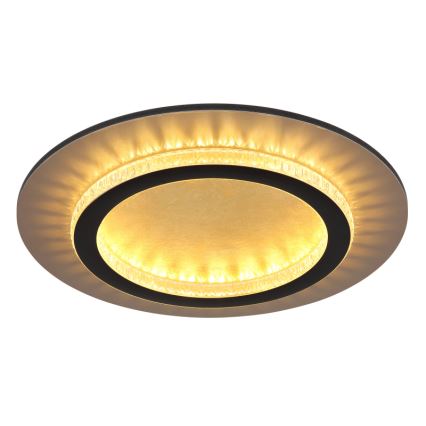 Globo - LED laevalgusti LED/24W/230V 3000/4000/6500K läb. 35 cm must