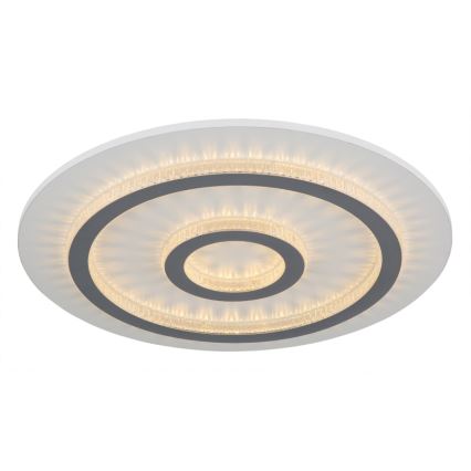 Globo - LED hämardatav laelamp LED/40W/230V 3000-6500K Ø 45 cm valge + kaugjuhtimispult