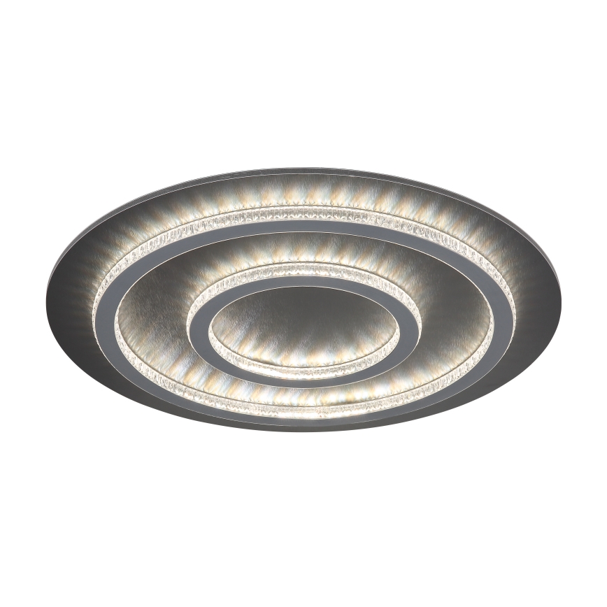Globo - LED-hämardatav laelamp LED/60W/230V 3000-6500K läbimõõt 55 cm antratsiit + kaugjuhtimispult