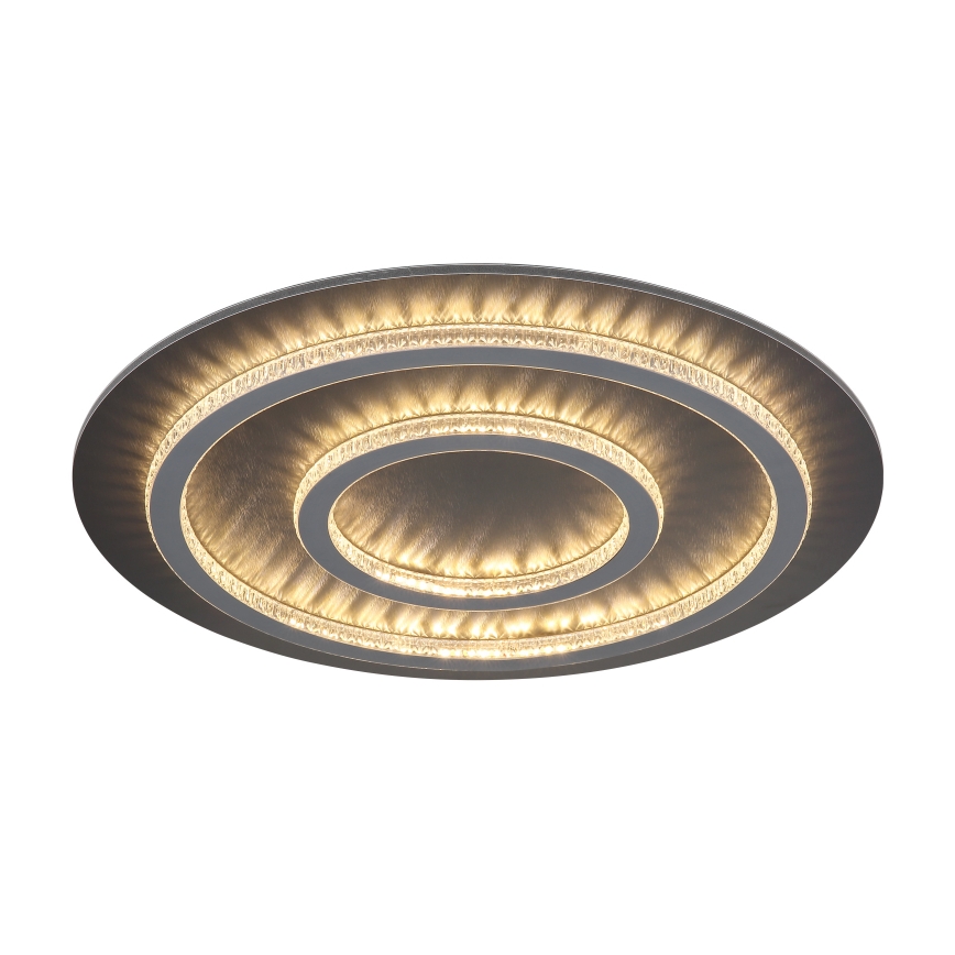 Globo - LED-hämardatav laelamp LED/60W/230V 3000-6500K läbimõõt 55 cm antratsiit + kaugjuhtimispult
