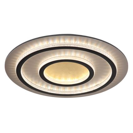 Globo - hämardatav LED-laelamp LED/60W/230V 3000-6500K läbimõõt 55 cm must + kaugjuhtimispult