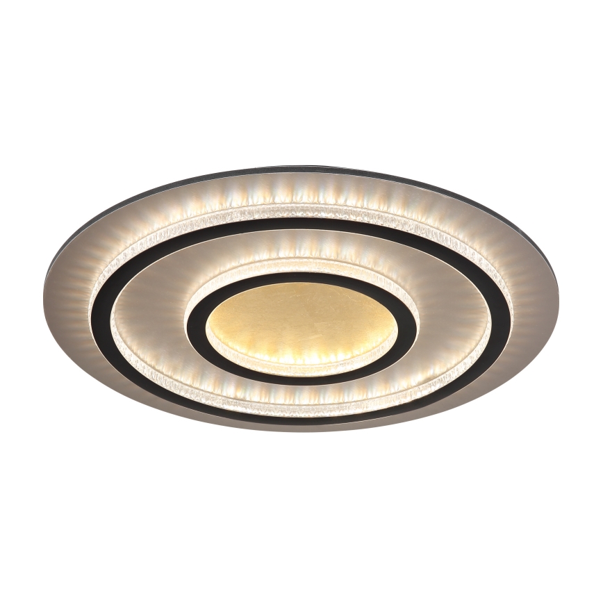 Globo - hämardatav LED-laelamp LED/60W/230V 3000-6500K läbimõõt 55 cm must + kaugjuhtimispult