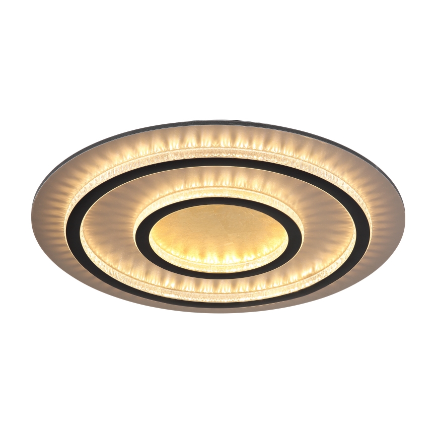 Globo - hämardatav LED-laelamp LED/60W/230V 3000-6500K läbimõõt 55 cm must + kaugjuhtimispult