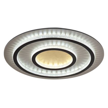 Globo - hämardatav LED-laelamp LED/60W/230V 3000-6500K läbimõõt 55 cm must + kaugjuhtimispult