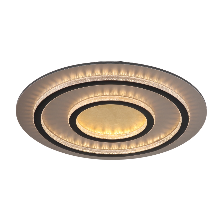 Globo - hämardatav LED-laelamp LED/60W/230V 3000-6500K läbimõõt 55 cm must + kaugjuhtimispult