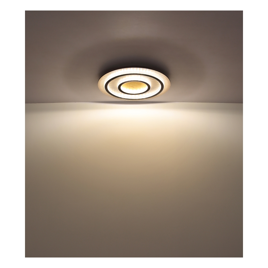 Globo - hämardatav LED-laelamp LED/60W/230V 3000-6500K läbimõõt 55 cm must + kaugjuhtimispult