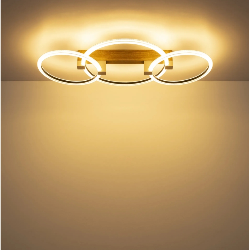 Globo - LED laelamp LED/40W/230V 3000K 76,1x38 cm pruun
