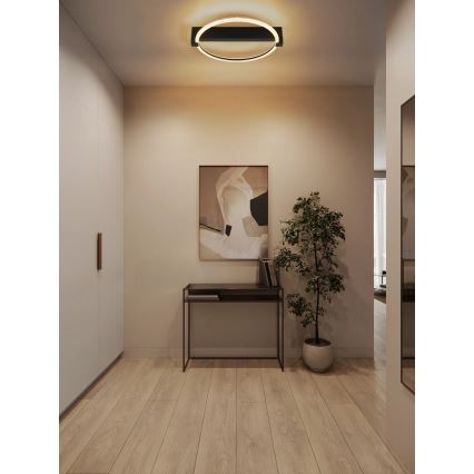 Globo - LED laelamp LED/15W/230V 3000K 41,4x38 cm must