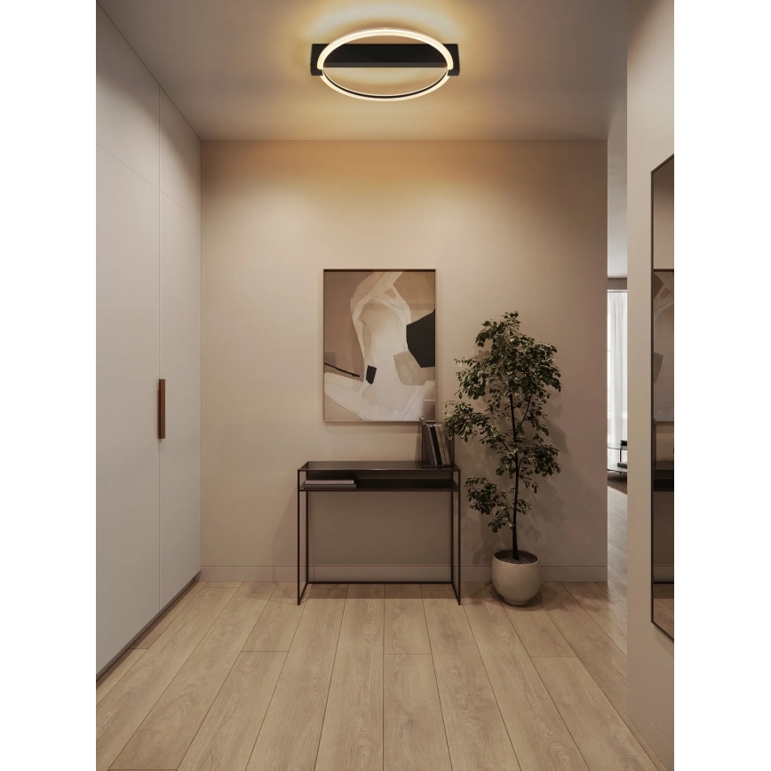 Globo - LED laelamp LED/15W/230V 3000K 41,4x38 cm must