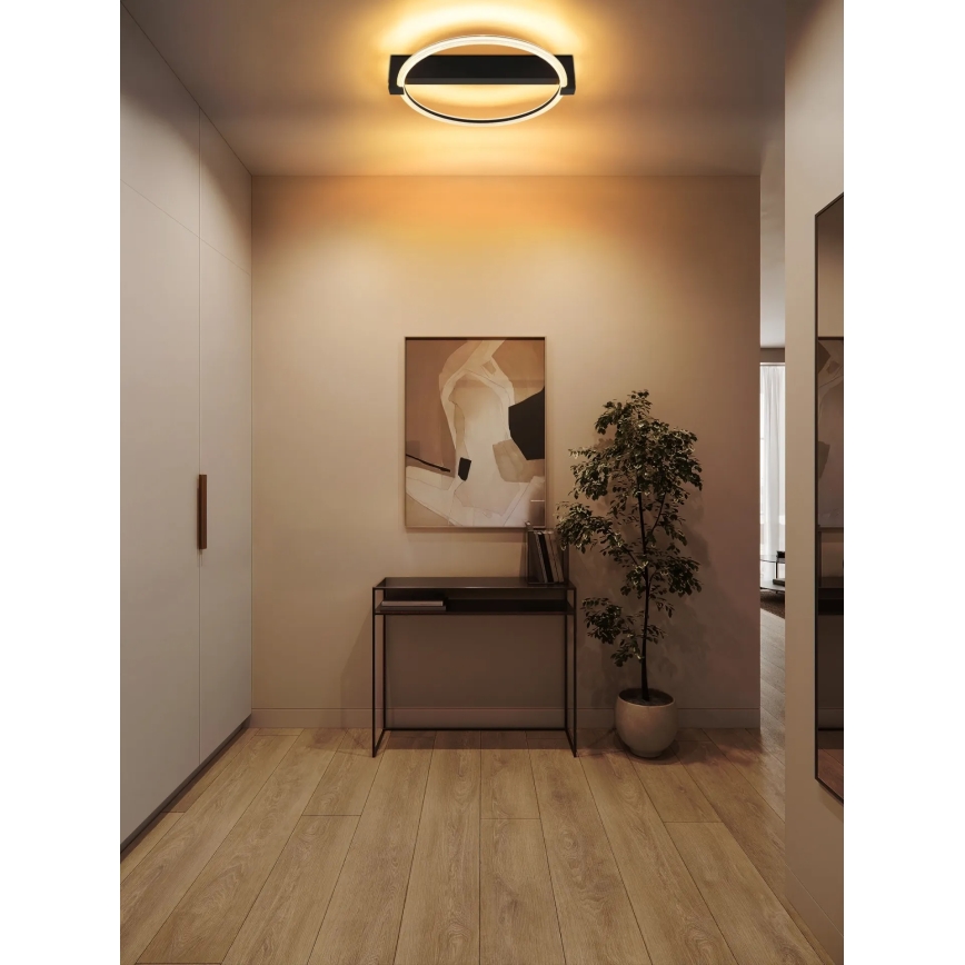 Globo - LED laelamp LED/15W/230V 3000K 41,4x38 cm must