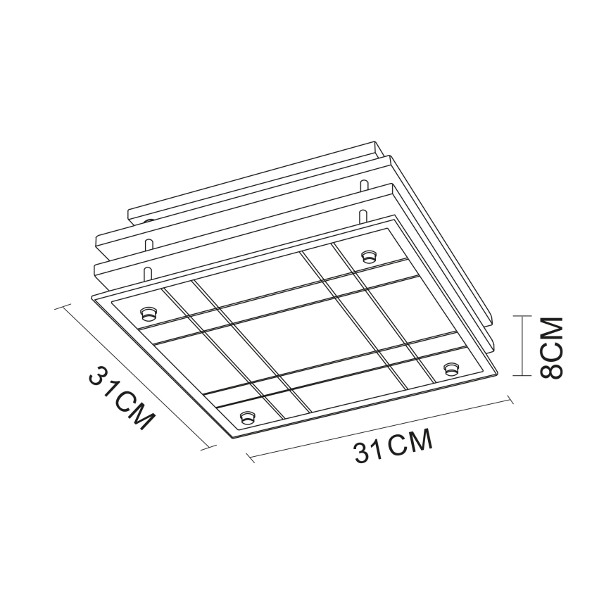 Globo - Laevalgusti 2xE27/60W/230V