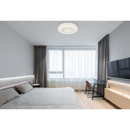 Globo - Hämardatav LED-laevalgusti LED/48W/230V 2700-6000K läbimõõt 42 cm + kaugjuhtimispult
