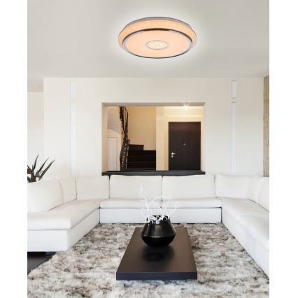 Globo - hämardatav LED-laelamp LED/40W/230V 2700–6500 K + kaugjuhtimispult