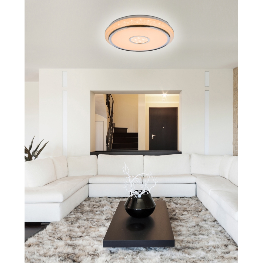 Globo - hämardatav LED-laelamp LED/40W/230V 2700–6500 K + kaugjuhtimispult