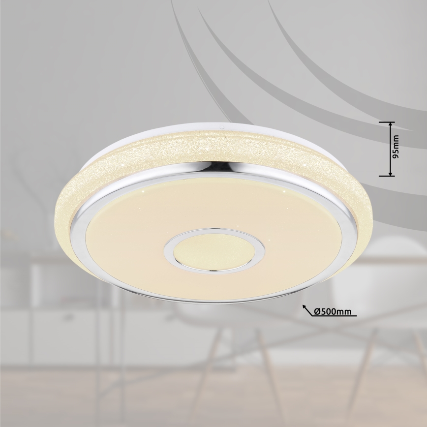 Globo - LED Hämardatav laevalgusti LED/40W/230V 2700-6500K + kaugjuhtimispult