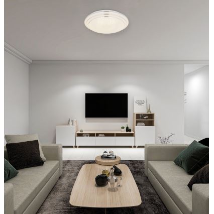 Globo - LED Hämardatav laevalgusti LED/18W/230V d. 40 cm 2700-6500K + kaugjuhtimispult